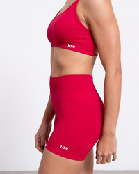 MIA SPORTS BRA ESPALDA CRUZADA EN FRAMBUESA