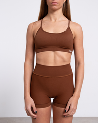 ISLA SHORTS DEPORTIVO EN MARRÓN