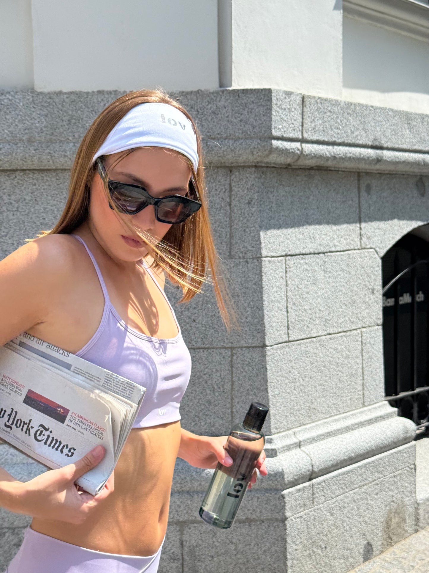 ECO PURE LOV WATER BOTTLE NEGRA