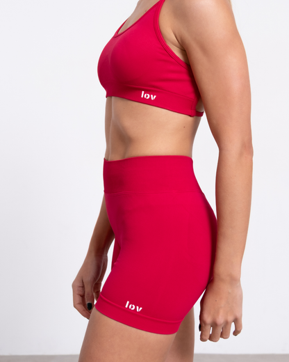 ISLA SPORTS SHORTS IN RASPBERRY